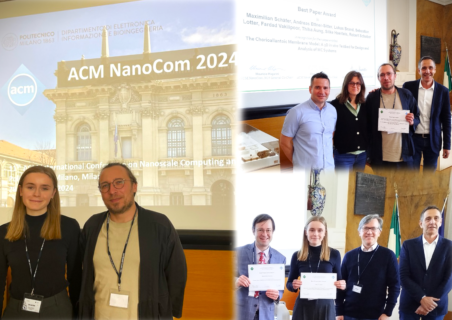 Zum Artikel "SyMoCADS Researchers win the Best Paper and the Best Presentation Award at the ACM NanoCom"